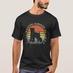 Best Miniature Schnauzer Dad Ever Dad Gifts Dog T-shirt