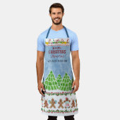 Best Moeder Gingerbrood met kerstherinneringen Schort (Gedragen)