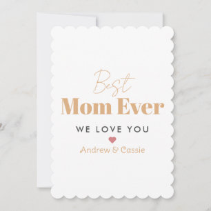 Best moge ever feestdagenkaart