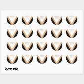 Best moge ever ronde sticker (Vel)