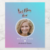 Best moge ever wijn etiket (Enkel label)