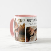 Best Mom Ever Custom Photo Coffee Mug (Devant gauche)