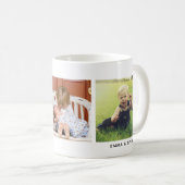 Best Mom Ever, Custom Three Photo Personalized Koffiemok (Voorkant rechts)