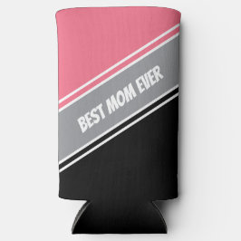 Best Mom Ever Elegant Black &Pink White Custom