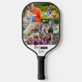 Best MOM ever Foto sjabloon Pickleball Paddle (Voorkant)