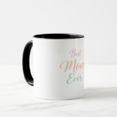 Best Mom Ever Personalized Coffee Mug Mok (Voorkant links)