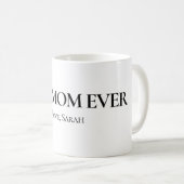 Best Mom Ever Personalized Mug (Devant droit)