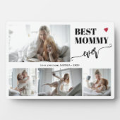 Best mom ever photo collage keepsake fotoplaat (voorkant)
