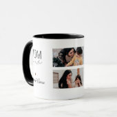 Best Mom Photo Collage Mug (Devant gauche)