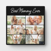 Best Mommy Ever Mother's Day 6 Photo Collage  Fotoplaat (Voorkant)