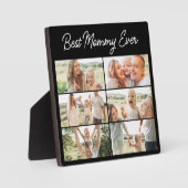 Best Mommy Ever Mother's Day 6 Photo Collage  Fotoplaat (Voorkant)