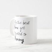 Best Moms Get Promotion to Nonny Coffee Cup Mok (Voorkant links)