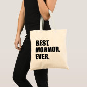 Best Mormor Ever Swedish Grandmoeder Canvas tas (Voorkant (product))