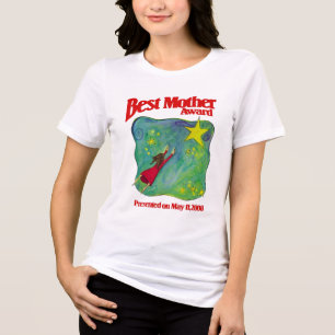 Best Mother Award - Verander naar je moeders verja Tri-Blend Shirt