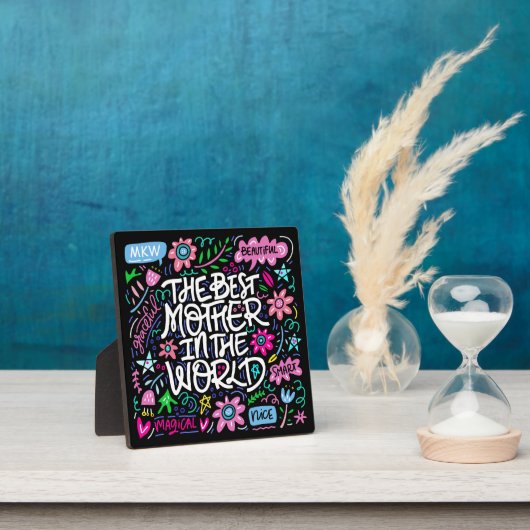 BEST MOTHER Plaque (Insitu)