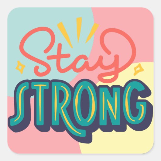 BEST MOTIVATION AFFIRMATION CITES CARRÉ STICKER (Devant)