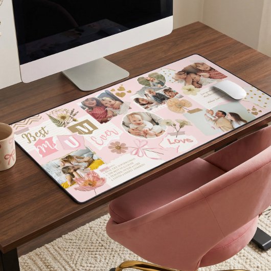 Best Mum Ever Personalized Scrapbook Photo Collage Bureaumat