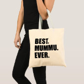 Best Mummu Ever Finse oma-Canvas tas (Voorkant (product))