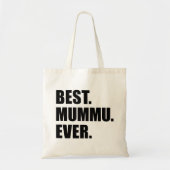 Best Mummu Ever Finse oma-Canvas tas (Voorkant)
