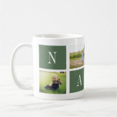 Best Nana Ever! Custom 4-Photo Collage Mug (Gauche)
