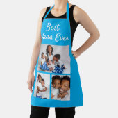 Best Nana Ever Custom Photo Collage Sjabloon Apron Schort (Insitu)