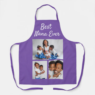 Best Nana Ever Custom Photo Collage Sjabloon Schort