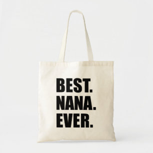 Best Nana Ever Grandmoeder Canvas tas