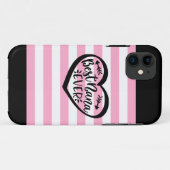 Best Nana Ever Heart Phone case (Achterkant (horizontaal))