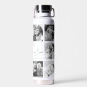 Best Nana Ever Modern Script 10 Photo Collage Chic Waterfles (Achterkant)