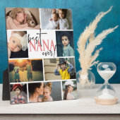 Best Nana Ever Photo Collage Fotoplaat (Zijkant)