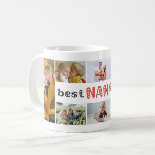Best Nana Ever Photo Collage Koffiemok