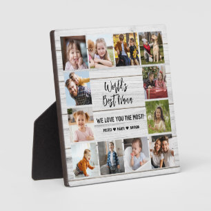 Best Nana Grandchildren 12 Photo Collage Plaqu Fotoplaat