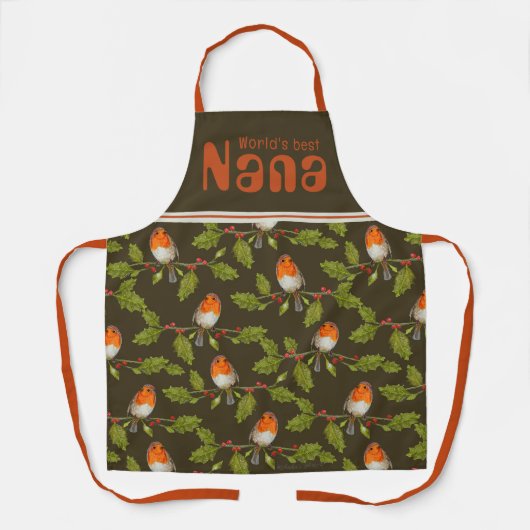 Best Nana Retro Custom Robin Apron Schort (Voorkant)