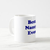 Best Nanny Ever Koffiemok (Voorkant links)