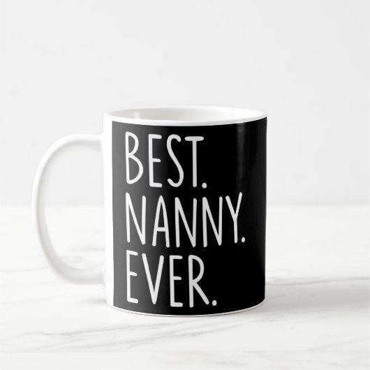 Best Nanny Ever Pullover Koffiemok (Links)