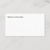 Best New Handyman Visitekaartjes (Achterkant)