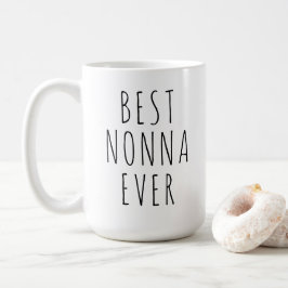 Best Nonna Ever Mug Italian Grandmother Gift Koffiemok