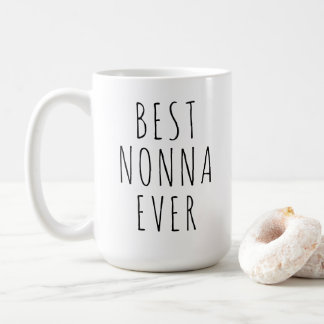 Best Nonna Ever Mug Italian Grandmother Gift Koffiemok