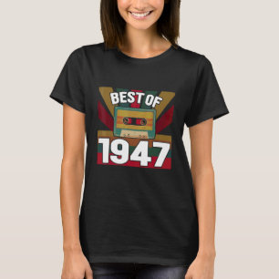 Best of 1947 Retro  Cassettebandje Classic M T-shirt