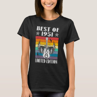 Best of 1951 71st Birthday 71 Years old T-shirt