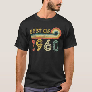 Best of 1960 - 61st Birthday Retro T-shirt