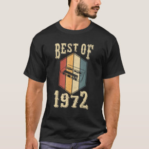 Best of 1972 50 year Old Cassettebandje 50th Birth T-shirt