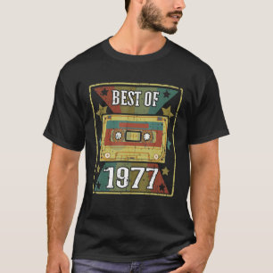Best of 1977 Retro  Cassettebandje Classic M T-shirt