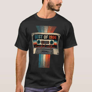 Best of 1984 Cassettebandje 38 Birthday 38 Year NL T-shirt