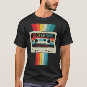 Best of 1985 Cassette Retro 1985 Birthday T-shirt
