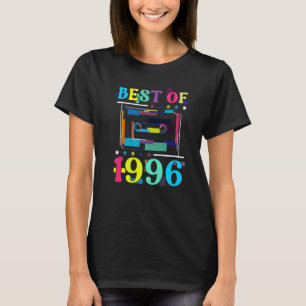 Best of 1996 Birthday Retro Birth Year Cassette Ta T-shirt