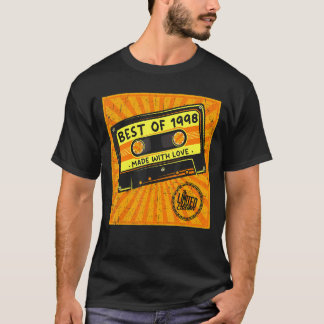 Best of 1998 Birthday Cassette Limited Edition Lov T-shirt
