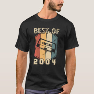 Best of 2004 18 Year Old Cassettebandje 18th Birth T-shirt