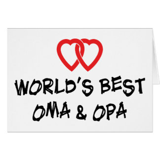 Best Oma & Opa Gift ter wereld
