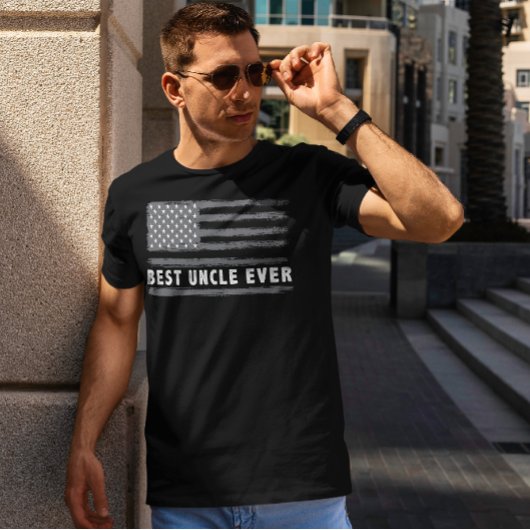 Best oom Ever American Flag T-shirt